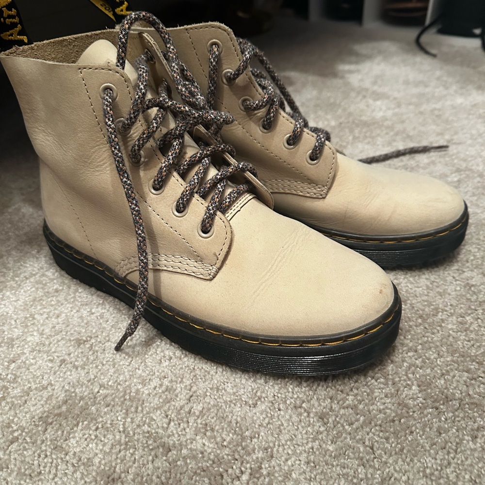 Dr. Martens Beige Boots